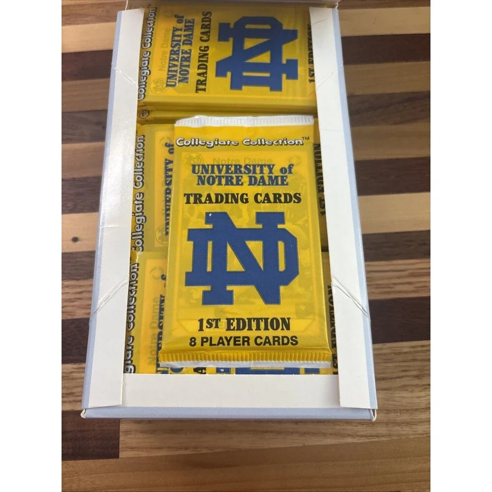1990 Notre Dame Fighting Irish All Time Greats 1st Edition Box Sealed Packs